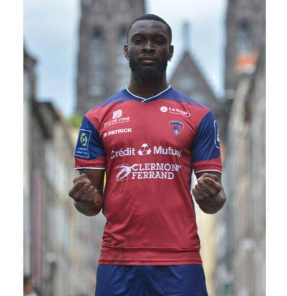 2021/22 Clermont Foot Home Kit Soccer Jersey